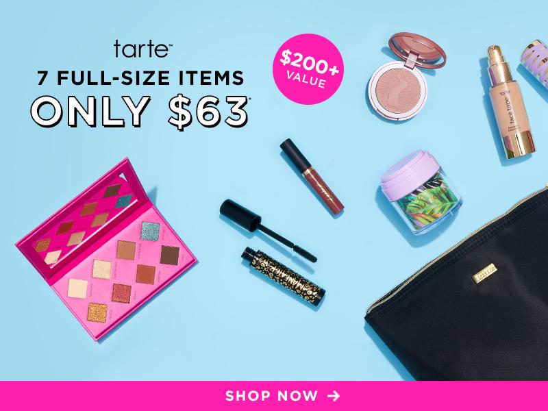 Read more about the article tarte Create Your Own 7-Piece Custom Kit for $63 – Extended thru 6/17!