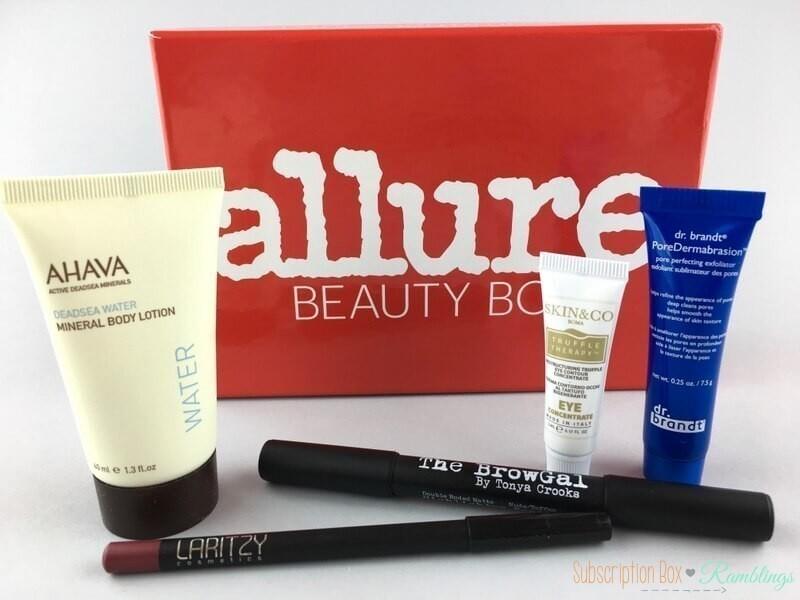 Read more about the article Allure Beauty Box Review – April 2017