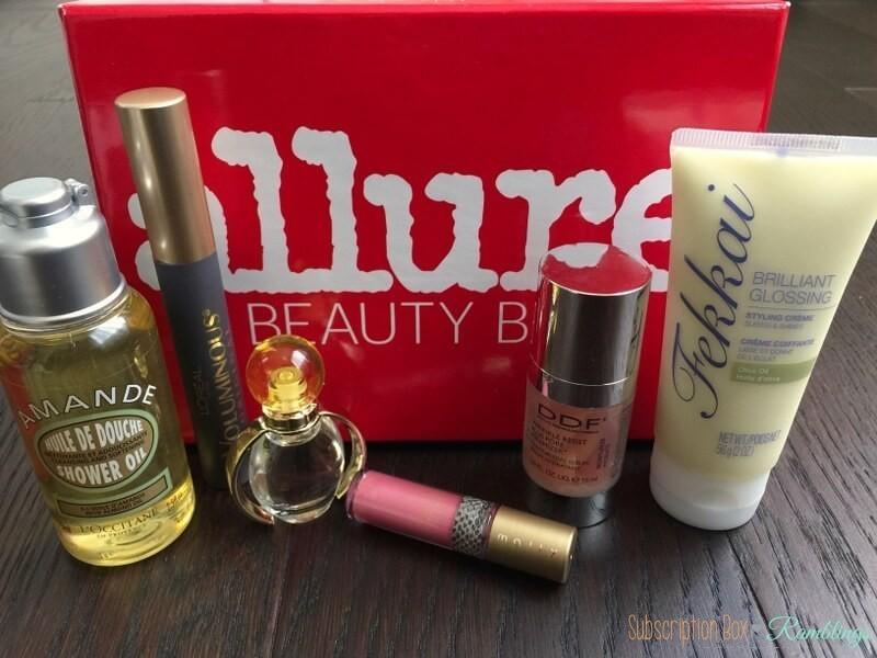 Read more about the article Allure Beauty Box April 2016 Subscription Box Review