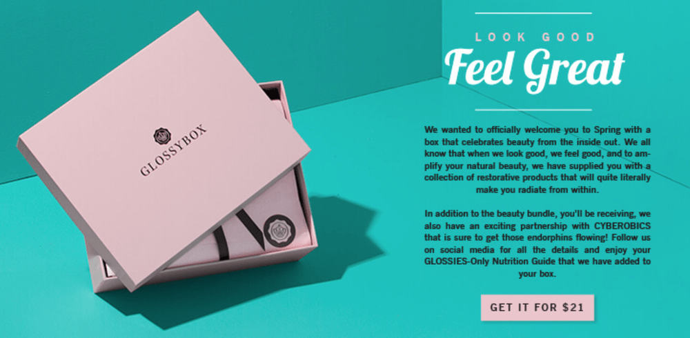 Read more about the article GLOSSYBOX April 2018 FULL Spoilers + Coupon Code
